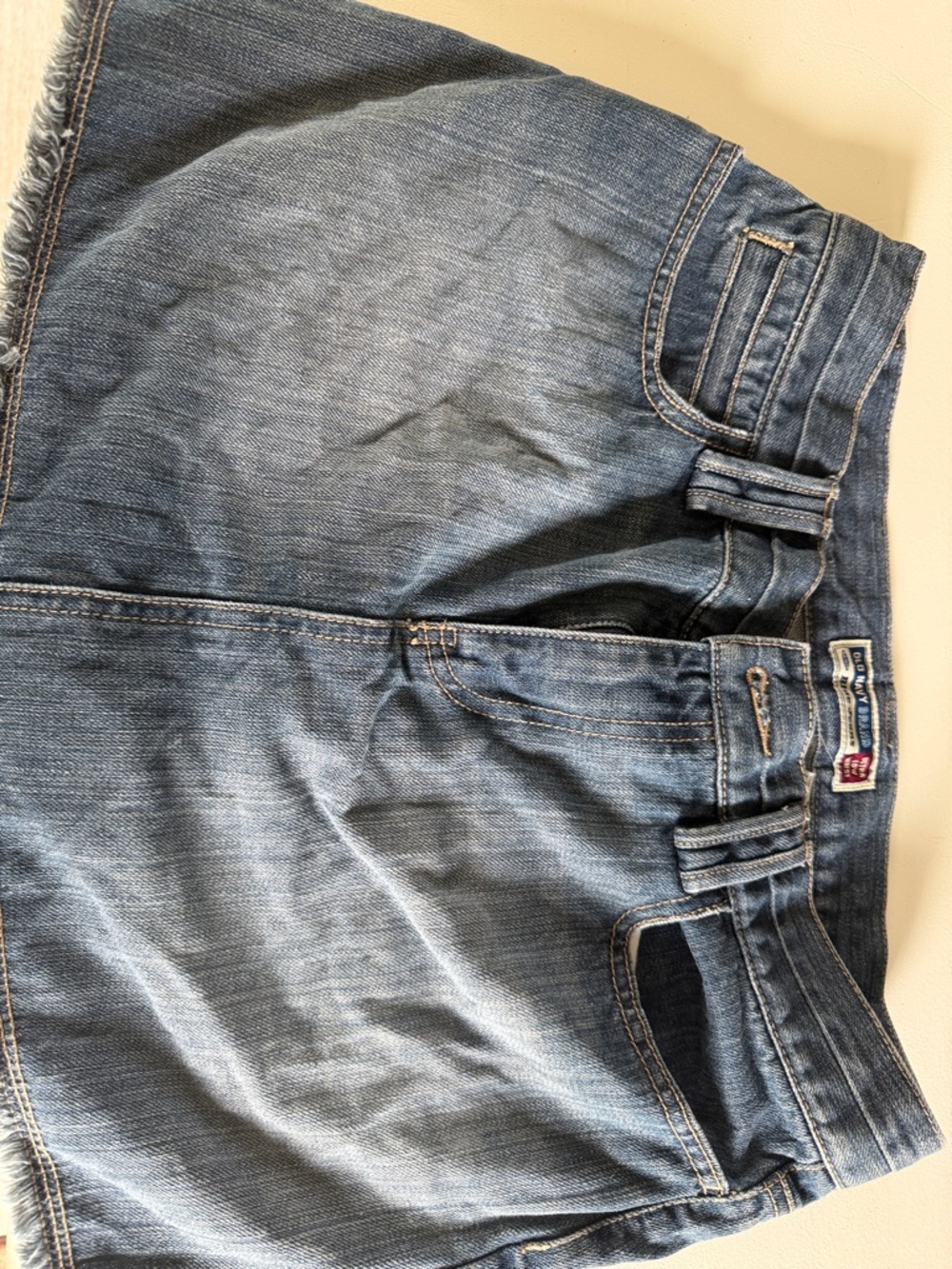 Old Navy Blue Denim Mini Skirt